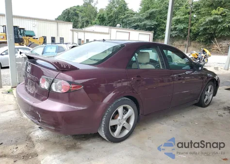 2007 Mazda 6 I from USA, damaged, VIN 1YVHP80C275M63076